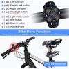 Smart Turn Signal,NineLeaf Bike Tail Light Rechargeable,Wireless Turn Signals,Back Light