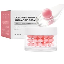 PDRN Collagen Renewal Anti-Aging Face Moisturizer Cream with Capsule Gel, Korean Skincare for Deep Hydration and Skin Repair, 50g, 1.7 fl oz