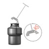 2 PCS/Set Garbage Disposal Unjamming Wrench, Garbage Disposal Unjamming 1037