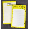 Inkdotpot Pack Of 2 Daily Planner List Undated Notepads, Memo