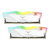 Memoria RAM T-Force Delta RGB gamer color blanco 16GB 2