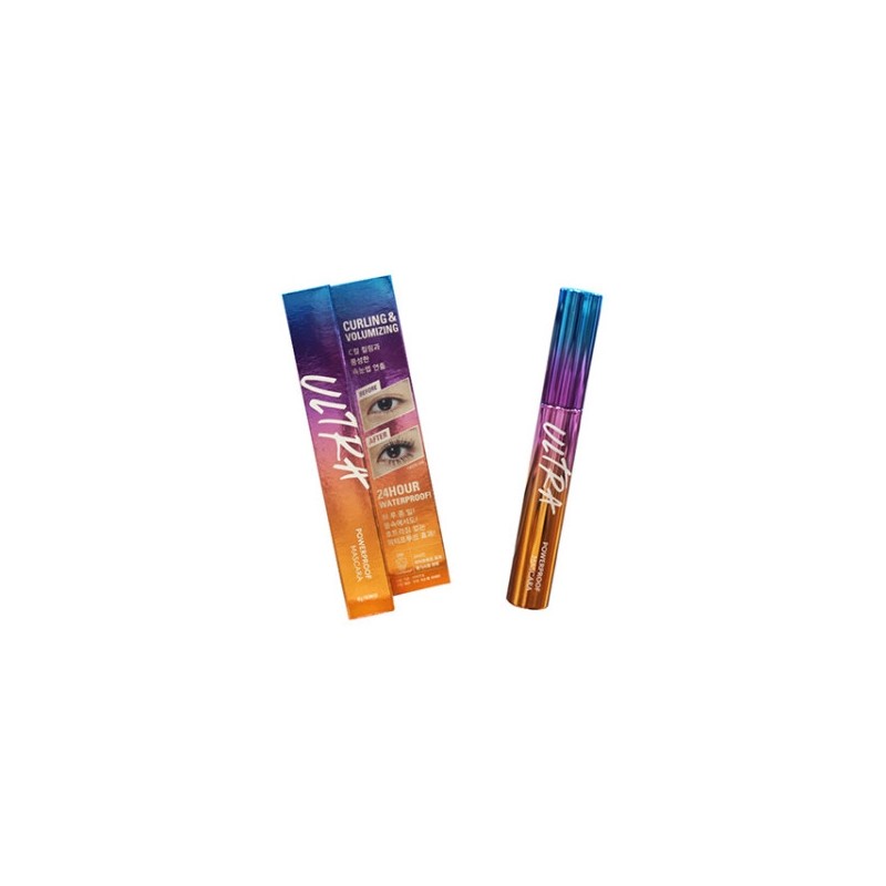 Missha Ultra Powerproof Mascara 8g (Curl-Up Volume/Curl-Up Long Lash) /