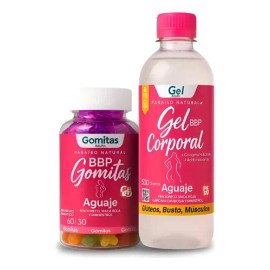 Gomitas Bbp 60 Piezas Aguaje Y Fenogreco + Gel Corporal 500g Na