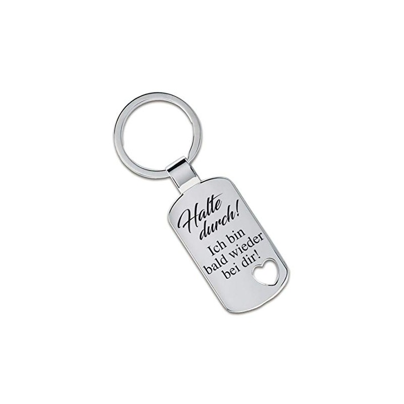 Lieblingsmensch Key Ring Model: Halte durch! Ich bin bald wieder