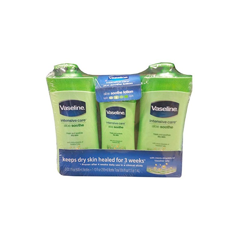 Vaseline Aloe Lotion, 50.6 Ounce