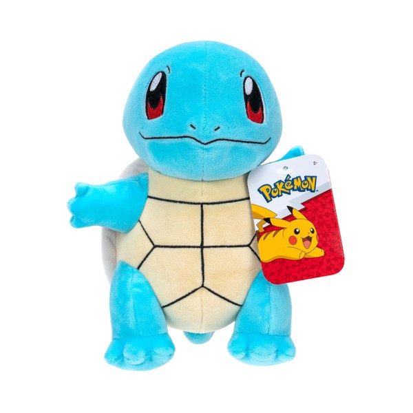 Pokémon Official & Premium Quality 8-inch Squirtle Adorable, Ultra-Soft, Plush