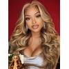 Nadula Honey Blonde Bye Bye Knots Glueless Drawstring Wig Human