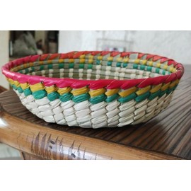 Genérico Canasta Artesanal De Palma Sin Tapa 4 Pzs