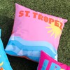 furn. Tropez Outdoor Cushion Cover, Polyester, Multi, 43 x 43cm