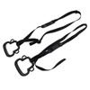 2Pcs Kids Gymnastic Rings Monkey Shape Load Bearing 150KG Ergonomic