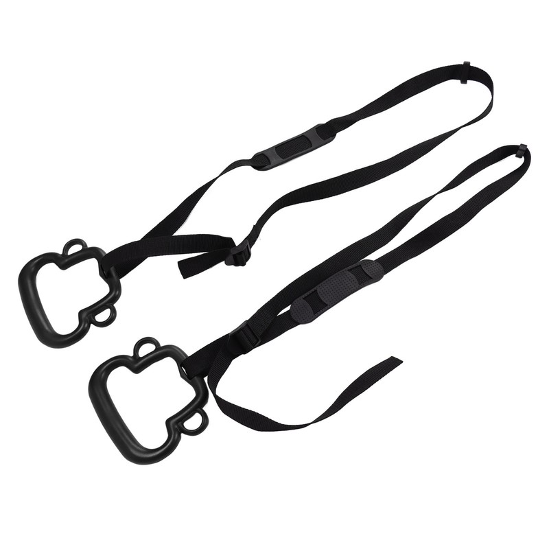 2Pcs Kids Gymnastic Rings Monkey Shape Load Bearing 150KG Ergonomic