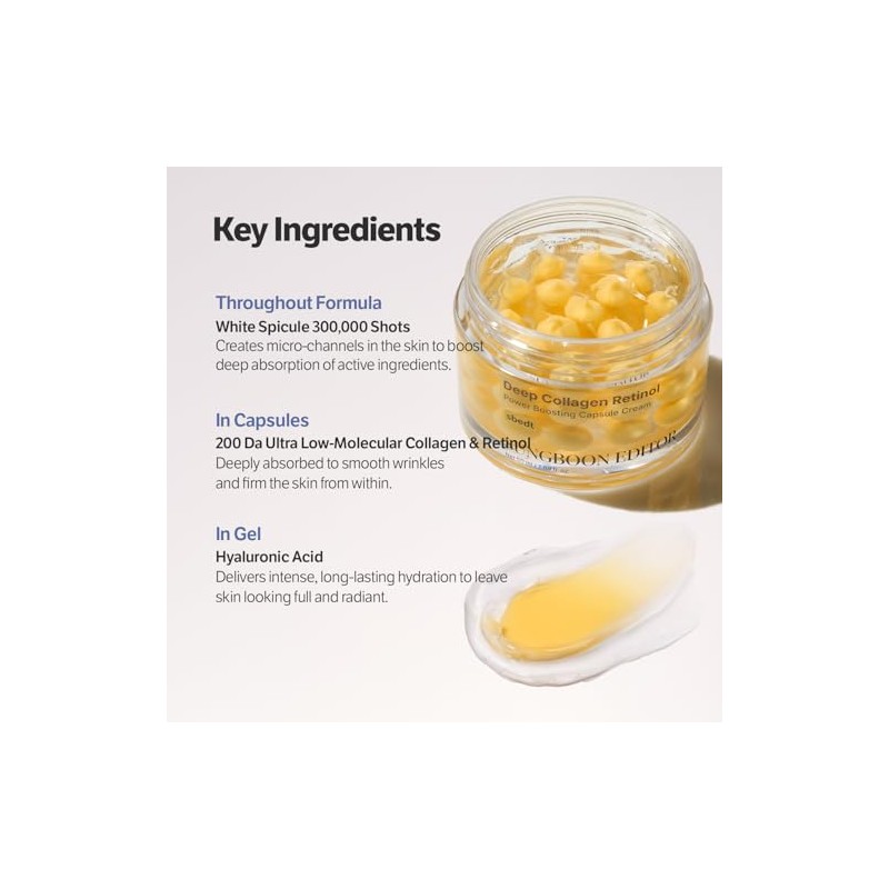SUNGBOON EDITOR Crema en cpsula potenciadora de colgeno profundo con