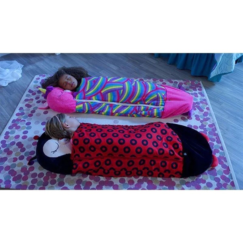 (unprocessed Knowledge) Children's Lazy Sleeping Bag Dolls Coated Pajamas Sleeping