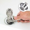 HAUTMEC Tub Drain Remover Wrench Tool Heavy Duty Aluminum Shower