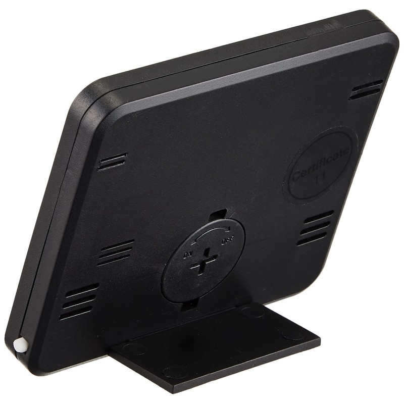 Pearl Metal D-6560 Measuring HAKARI Digital Thermo-Hygrometer, Black