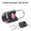 OW-Travel TSA Approved Luggage Locks Padlocks (2 Pack) Suitcase Locks