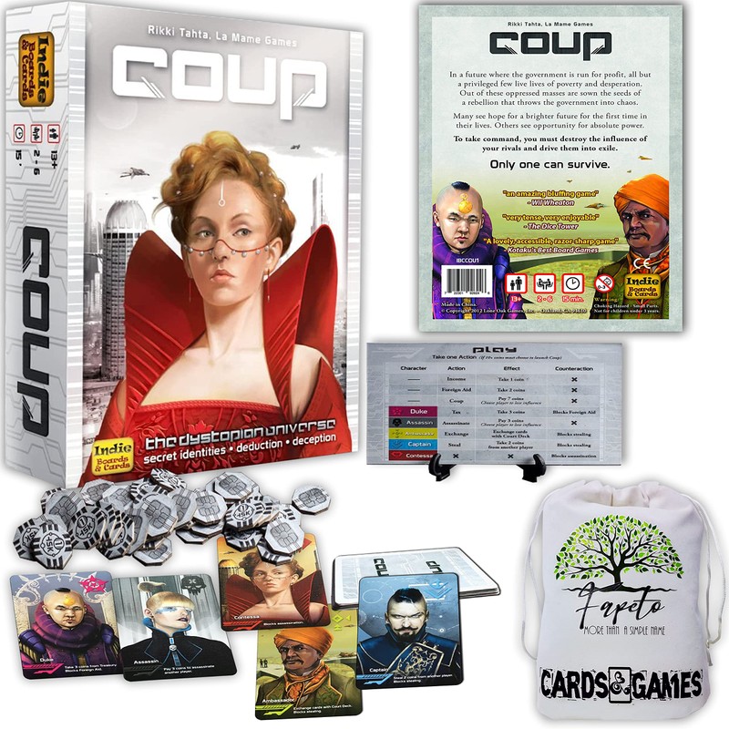 Fapeto more than a simple name Party Game Revolution |Coup|