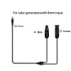 Fullecty 16.5FT Solar Extension Cable 8mm Plug for Jackery/BLUETT