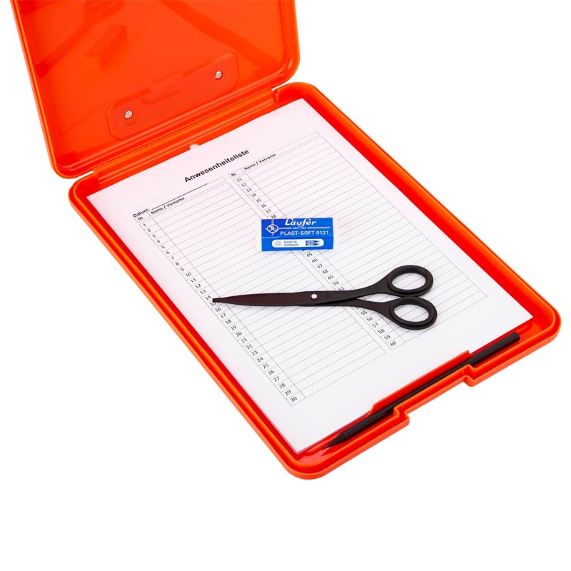 Saunders Slim Mate, Top Opening, 24 x 33.5 cm, Black