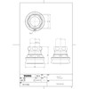 TOTO T82CR32D Spud for Large Urinals (1.3 inches (32 mm),