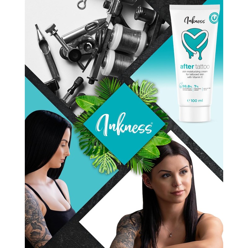 Inkness® After Tattoo (100ml) - Pflege für tätowierte Haut mit