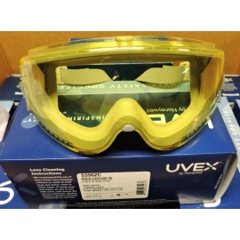 Uvex Stealth Safety Goggle S3962C, Polycarbonate, Amber, Anti-Fog