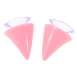 MAGICLULU 1 Pair Devil Horns Helmet Decor Small Suction Cup Motorcycle Horns Durable and Charming Motorcycle Accessories for Various Helmet Types