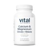 Vital Nutrients CalcioMagnesio (CitrateMalate) Soporte cardiovascular, muscular y hueso 100