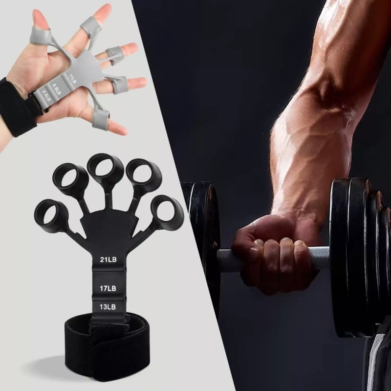 Lecute Fortalecedor Dedos Mano Agarre Entrenamiento Rehabilitacion