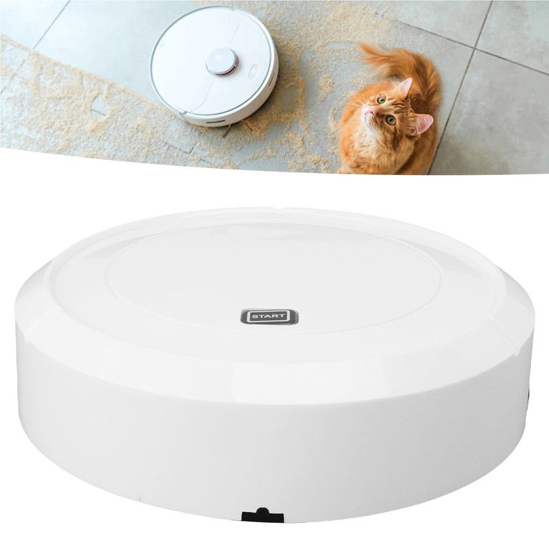Robotic Vacuum Cleaner Strong Suction Automatic Self Charging Intelligent Sweeping
