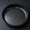 2 Pack 9 Inch Tart Pan Removable Bottom Non Stick