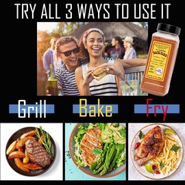 #1 All Purpose Seasoning | BACK-YARD Southern Style Original 27 oz | Value Size | Easy and Delicious | Sprinkle on Steak Seasoning, Poultry Seasoning, Fish Seasoning, Vegetable Seasoning | Low Sodium