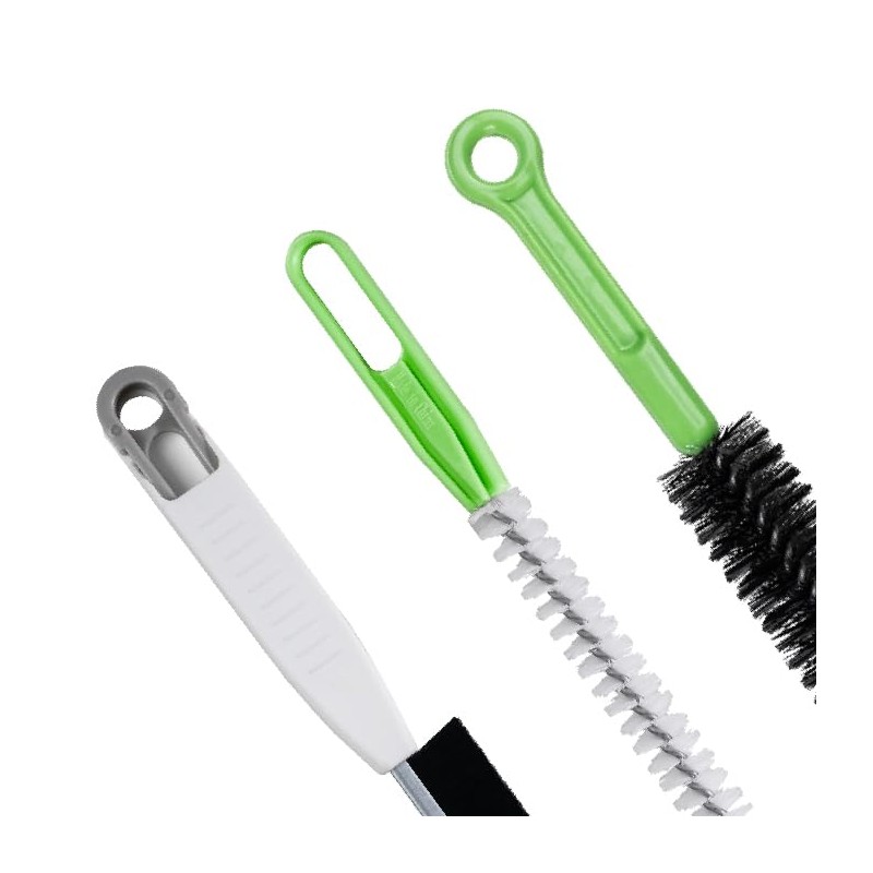 Upgraded Cleaning Brush Kit - 3-Piece Set, Flexible Drain Brush,