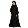 IDOPIP Muslim Girl Abaya Dress Baya Dubai Arabian Jilbab Skirt