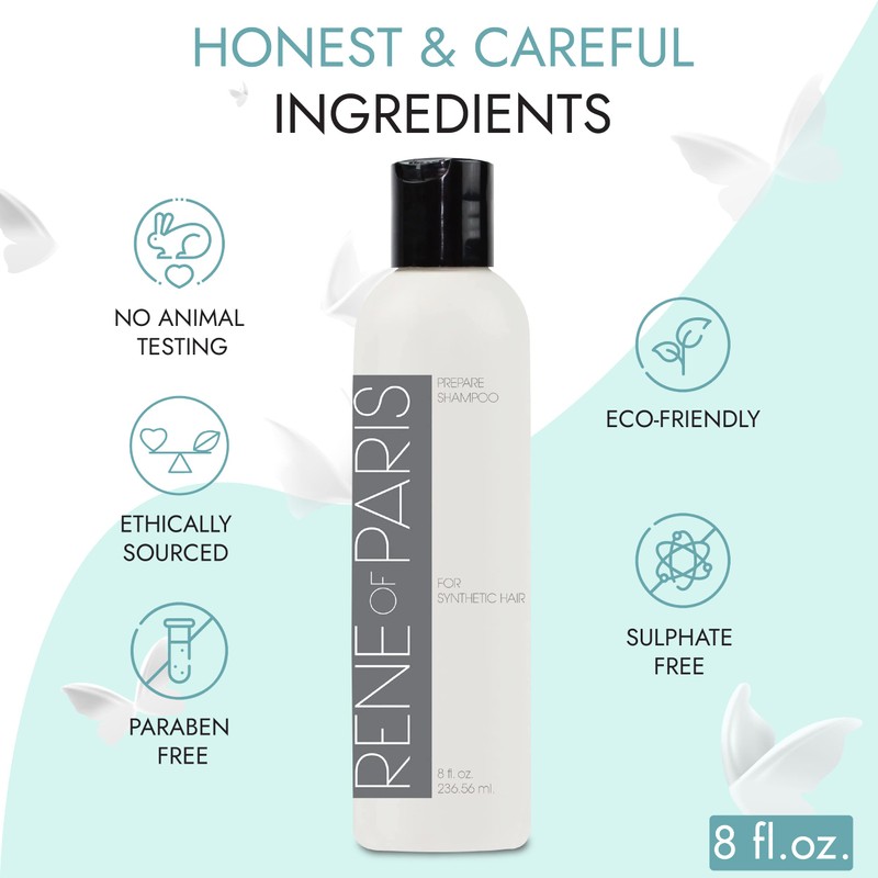 ROP Rene of Paris Prepare 8oz Shampoo for Synthetic Hair