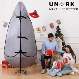 Upright Christmas Tree Storage Bag 7.5 Ft, Artificial Christmas Tree Storage Bag, Christmas Tree Cover for Upright Storage Fit 6 Ft / 6.5 Ft / 7 Ft / 7.5 Christmas Tree Storage Bag 6.5ft