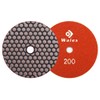 Waies 125 mm Grit 200 Diamond Sanding Pad for Dry