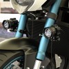 X-STYLE Motorcycle Fog Light Stay, Work Light, Bracket, Sandwich, Mounting