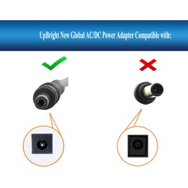 UpBright 24V 2.5A AC/DC Adapter Compatible with LG 26LV2500 26LE 3300 22LE5500 22LE5300 22LT360C 26LT640H 26LT660H 26LT360C 26LT380H 19LE 5300 19LV 2500 15EL 9500 LED HDTV PA-1061-61 Power Supply Cord