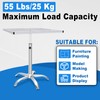 CUBELLIN 360° Rotating Paint Rack Stainless Steel Spray Paint Stand