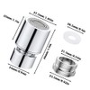 360 Swivel Tap Aerator Universal M24/M22 Water Saving Filter 2