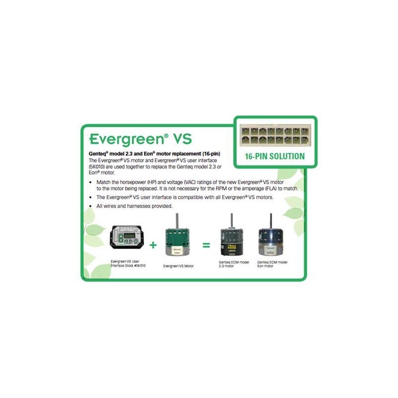 ECM VS/Variable Speed Evergreen # 5K010 Interface Module