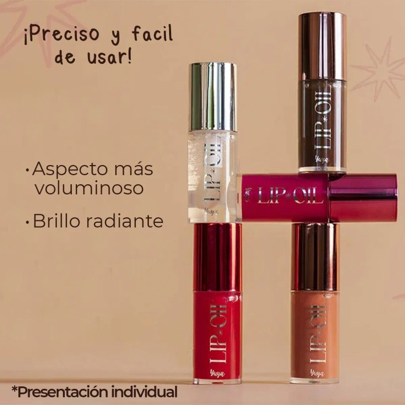 Lip Oil Yuya Gloss Para Labios Voluminosos Tono A Elegir
