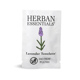 Herban Essentials Assorted Towelettes - Essential Oil Wipes for Hands, Travel Face Wipes - Natural Hand Wipes, Moist Towelettes Individually Wrapped Body Wipes - 20 Count