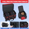 3 Ball Bowling Bag with Wheels, Bowling Bag 2 Ball