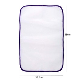 Akwind Iron Pressing Cloth, Protective Ironing Scorch-Saving Mesh Heat Insulation Pad Mat Portable Mesh Cloth, Avoid Ironing Damage