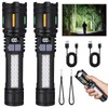 Rechargeable LED Flashlights High Lumens - 3000LM Super Bright Tactical