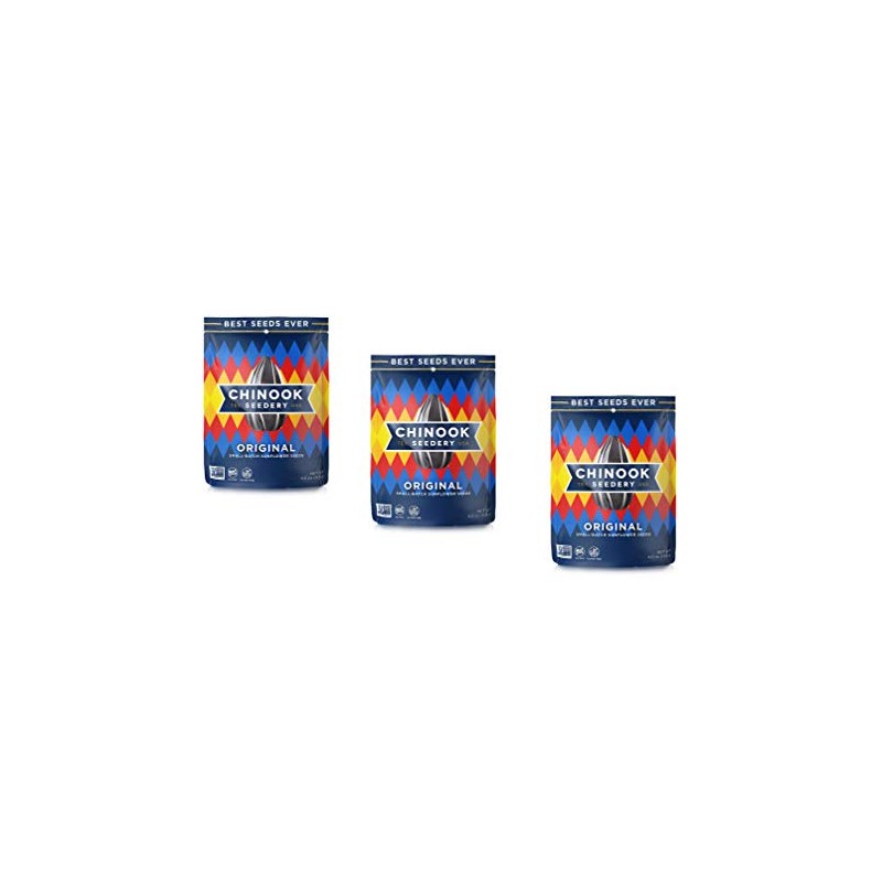 Chinook Seedery Sunflower Seeds Original - 3 pack