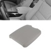 Car PU Leather Plastic Console Lid Armrest Cover Fit for