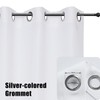 BONZER Wide Waterproof Outdoor Curtains for Patio Heavy Privacy Light